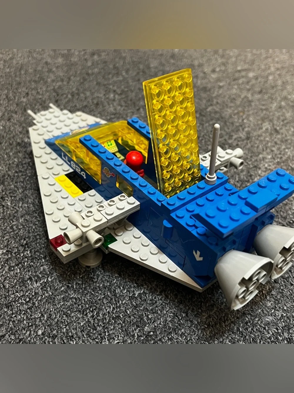 Lego Vintage Space Transporter/Cruiser  #924 (487) 1979 170 Pieces - Picture 5 of 8